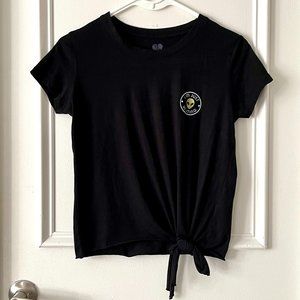 "I'm Just Visiting" Alien Tie T-Shirt